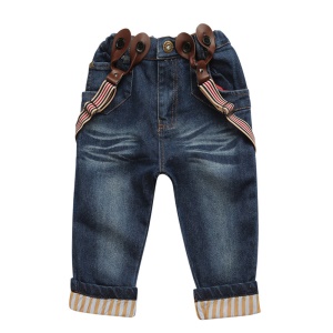 Ensemble 3 pièces  chemise à carreaux + T-shirt + jeans pour enfants