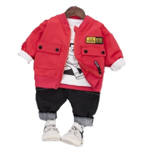 Ensemble sweat + vestes + pantalon pour enfant