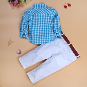 Ensemble chemise + pantalon + ceinture pour garçon