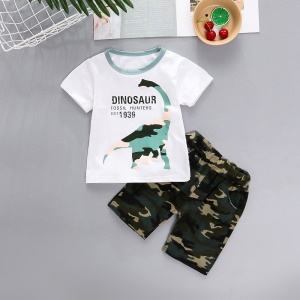 Ensemble T shirt + short pour enfants
