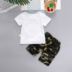 Ensemble T shirt + short pour enfants