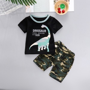 Ensemble T shirt + short pour enfants