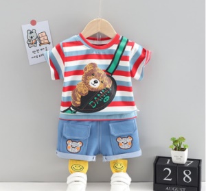 Ensemble t shirt + short pour enfant