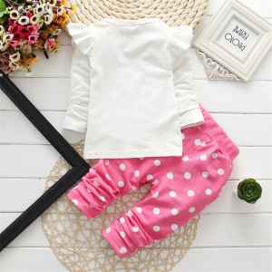 Top à manches longues + pantalon pour filles