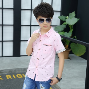 Chemise à manches courtes pour enfant