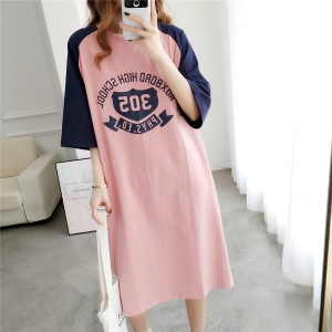Robe d'allaitement longue et ample