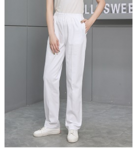 Pantalon large et décontracté ceinture en gaine Infirmière