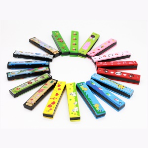 Jouet d'harmonica en bois
