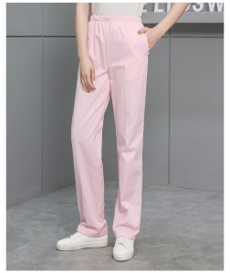 Pantalon large et décontracté ceinture en gaine Infirmière