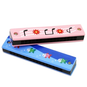Jouet d'harmonica en bois
