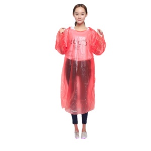 Manteau imperméable jetable