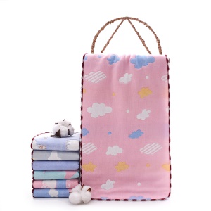 Petite serviette de toilette en coton pour bébé