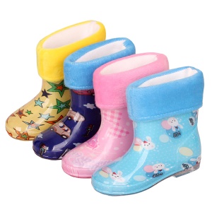 Chaussures imperméable pour zone humide et de pluie pour enfants