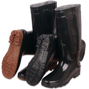 Bottes de pluie haute antidérapantes