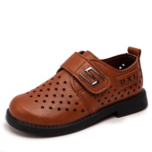 Chaussures en cuir  respirants et anti transpirant pour garçons