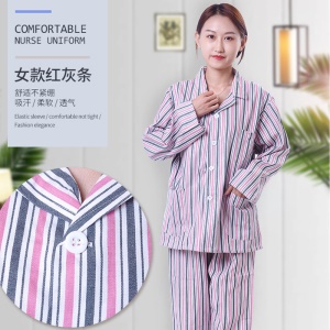 Ensemble vêtements d'hôpital entièrement ouvert