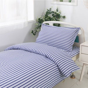 Draps ,housse de couette et taie d'oreiller pour lit médical