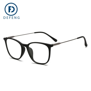 Monture de lunettes en métal hybride résistant à la lumière bleue