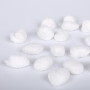 Boule de coton absorbant médical