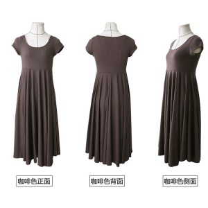 Robe de maternité mi-longue