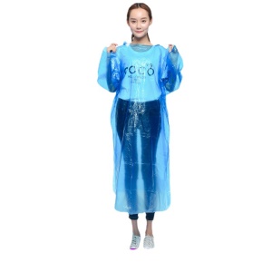 Manteau imperméable jetable