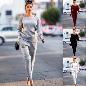 Ensemble pull+ pantalon pour femmes