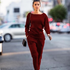 Ensemble pull+ pantalon pour femmes