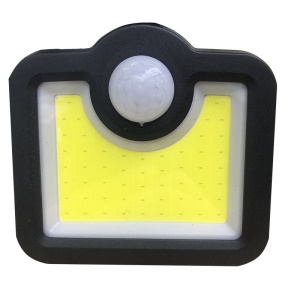 Lampe solaire extérieure à induction humaine grand angle détecteur de mouvement