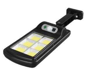 Lampe solaire d'extérieur avec détecteur de mouvement et télécommande