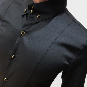 Chemise à manches longues pour hommes Slim Fashion