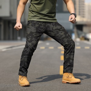 Pantalon décontracté cargo multi tache à séchage rapide Jogging-Armée-Randonnée