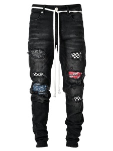 Jeans pour hommes style bad boy