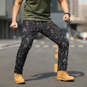 Pantalon décontracté cargo multi tache à séchage rapide Jogging-Armée-Randonnée