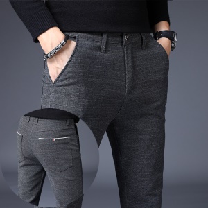 Pantalon casual pour homme Coton et lin