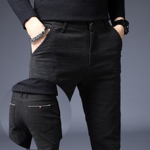 Pantalon casual pour homme Coton et lin