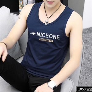 T-shirt homme sans manches et cou dégagé