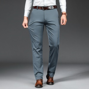 Hommes pantalons décontractés stretch business