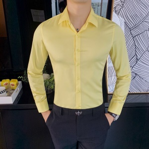 Chemise business homme à manches longues coupe slim