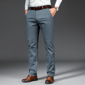 Hommes pantalons décontractés stretch business