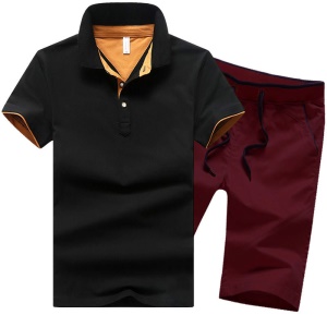 Pantalon POLO à manches courtes pour homme + pantacourt