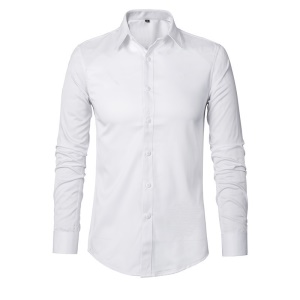 Chemise business homme à manches longues coupe slim