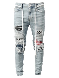 Jeans pour hommes style bad boy