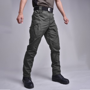 Pantalon décontracté cargo multi tache à séchage rapide Jogging-Armée-Randonnée
