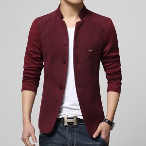 Veste manches tricotées homme,  doux et ajusté