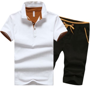 Pantalon POLO à manches courtes pour homme + pantacourt
