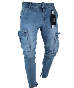 Jeans cargo bad boy pour hommes
