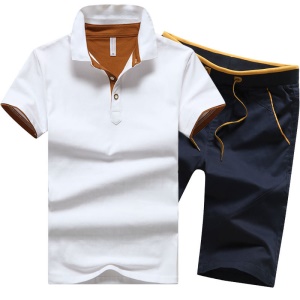 Pantalon POLO à manches courtes pour homme + pantacourt