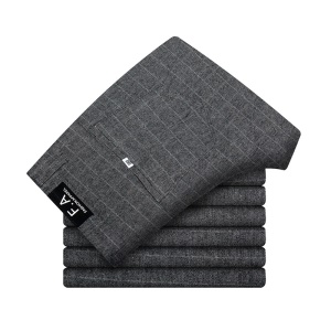 Pantalon casual pour homme Coton et lin