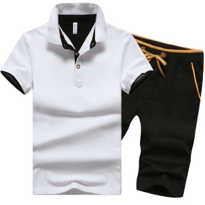 Pantalon POLO à manches courtes pour homme + pantacourt