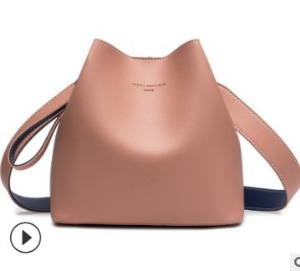 Sac à bandoulière en cuir PU simple pour femmes